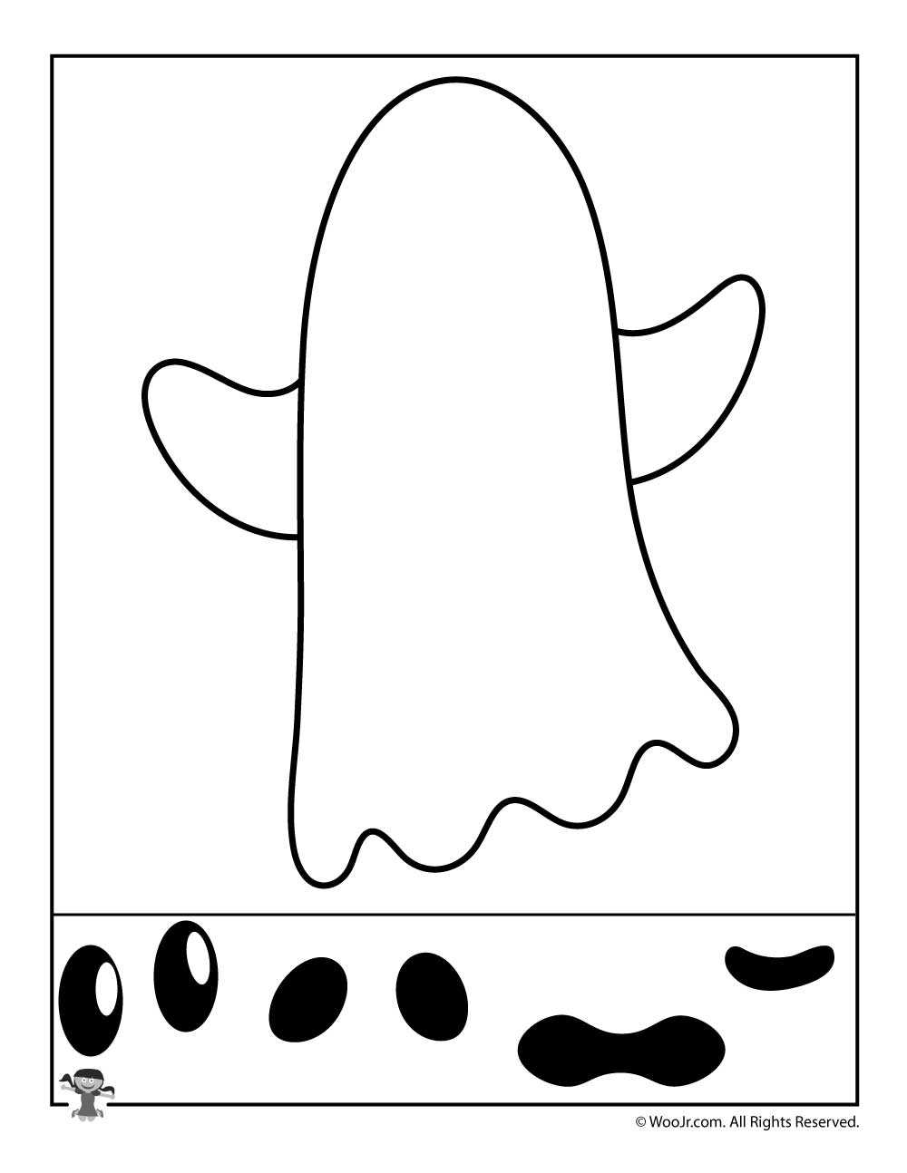 preschool halloween worksheet