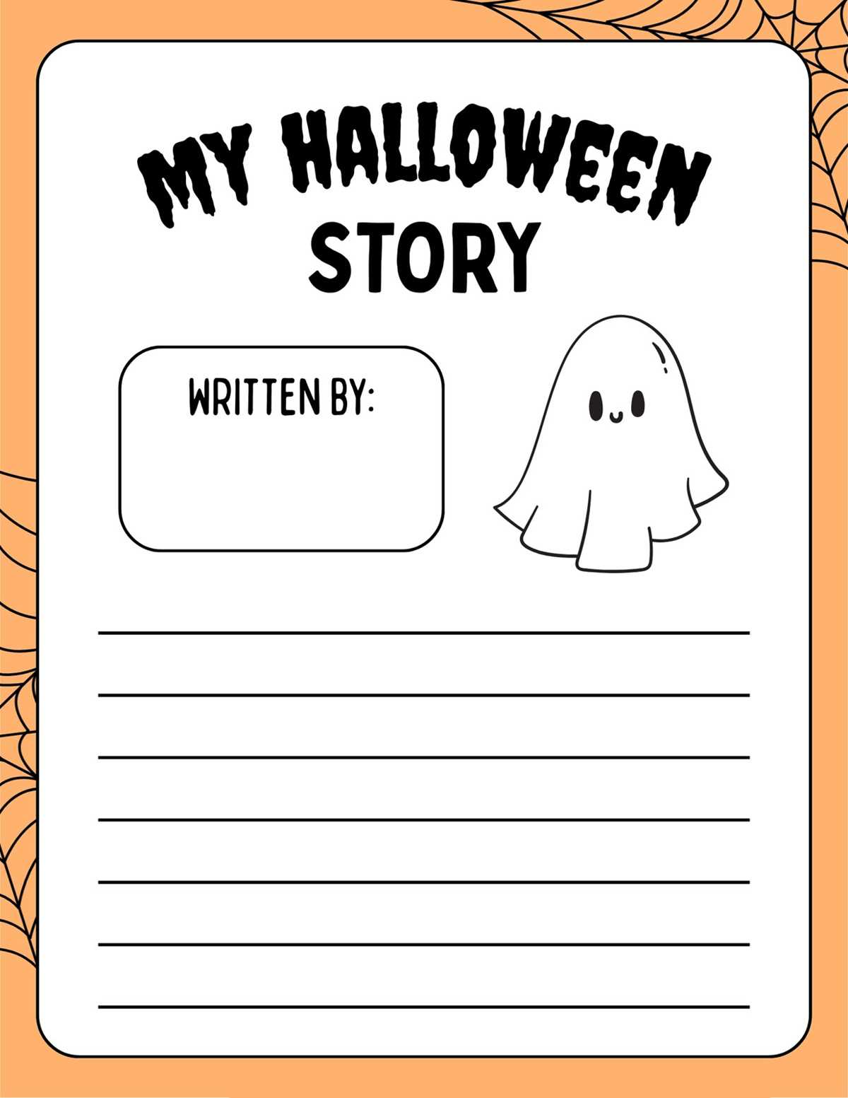 preschool halloween worksheet
