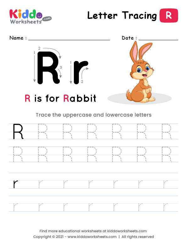 preschool letter r worksheets