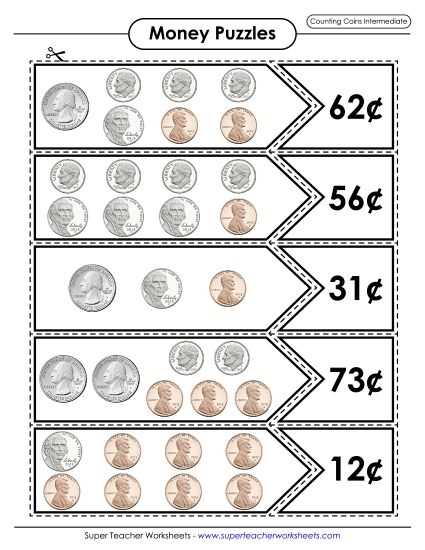 preschool money worksheets