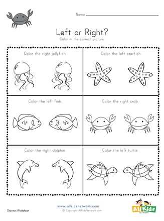 preschool ocean worksheet