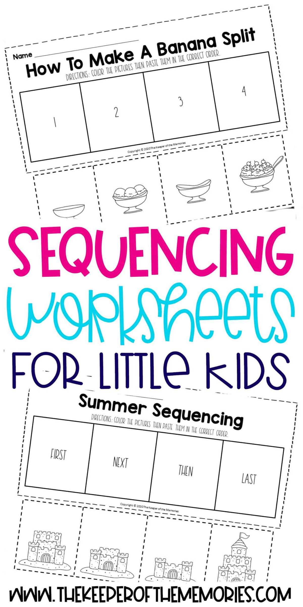 preschool sequence worksheets preschool sequence worksheets