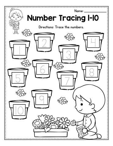 preschool worksheet