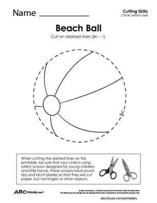 printable cutting worksheets
