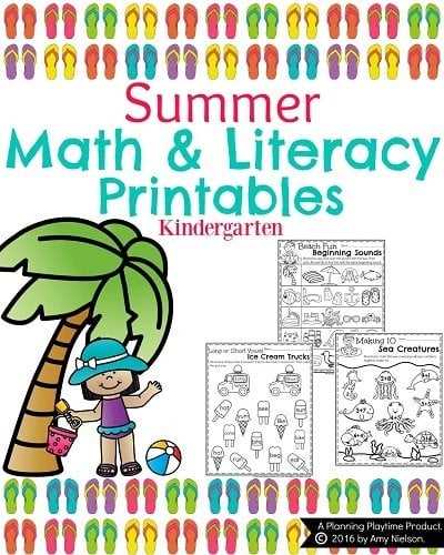 printable worksheets for kindergarten