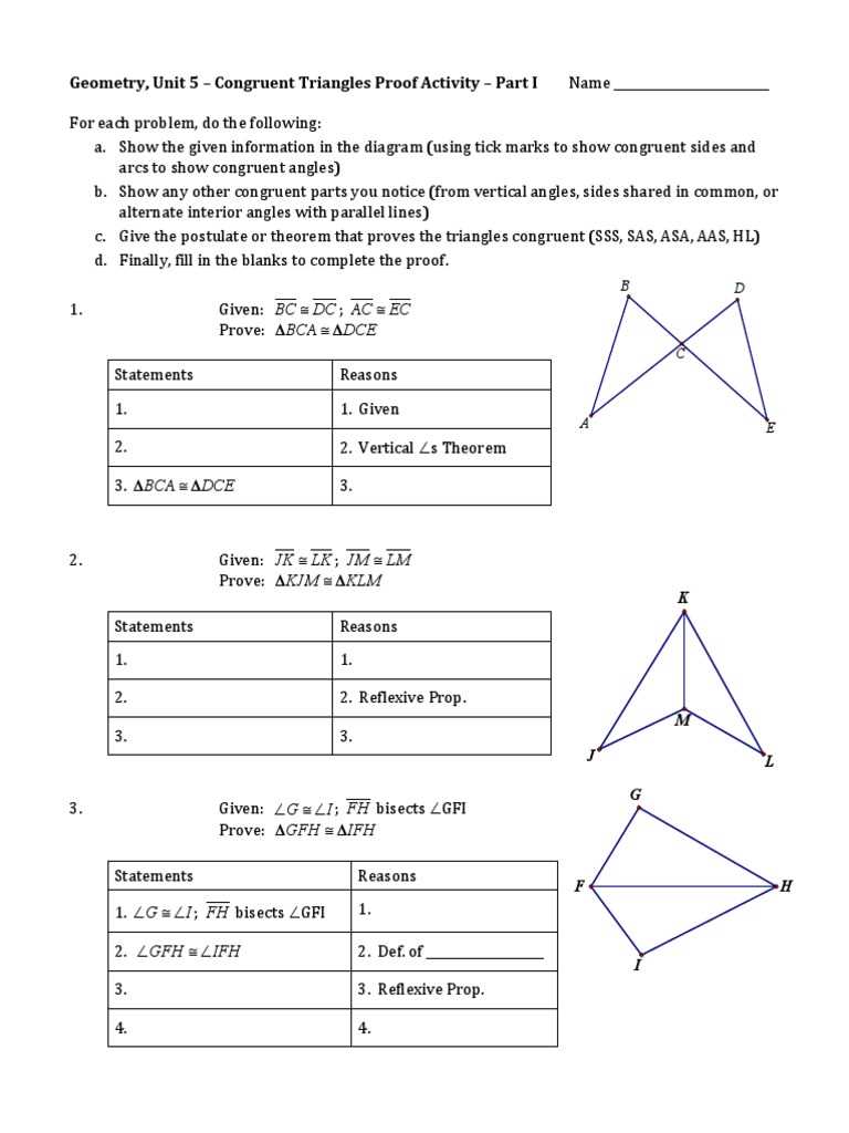 prove congruent triangles worksheet prove congruent triangles worksheet