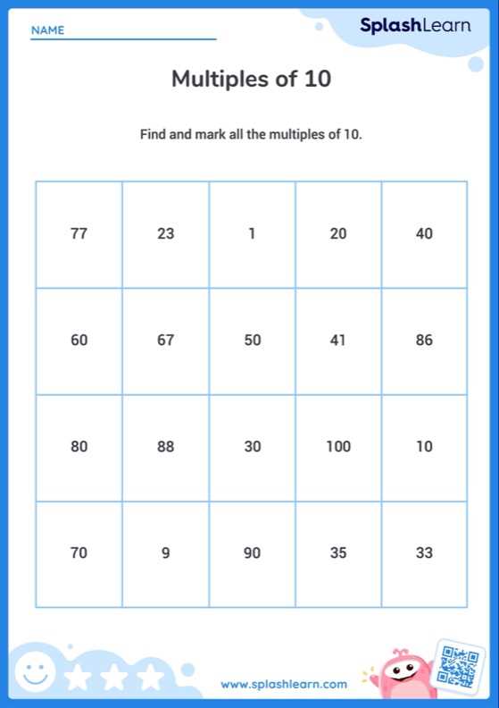 factors 4th grade worksheet
