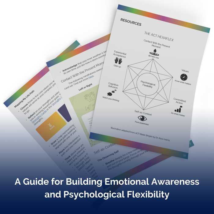 psychological flexibility worksheet