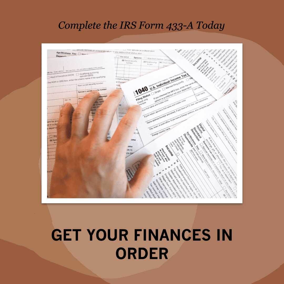form 433 a worksheet