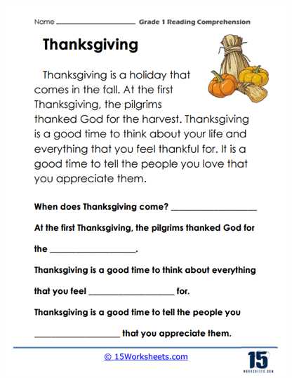 1 grade reading worksheets