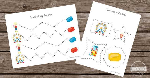 carnival worksheets kindergarten