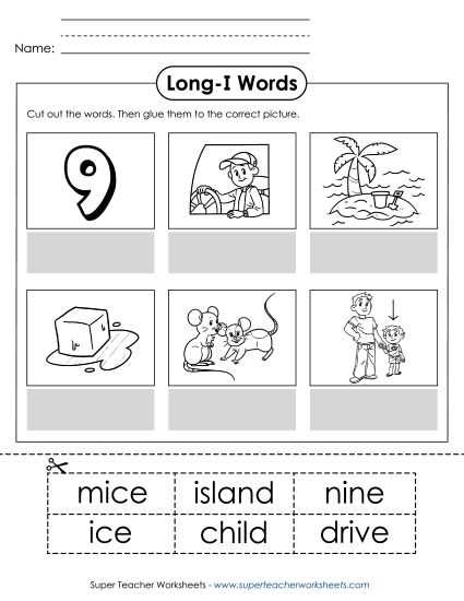 long i worksheets