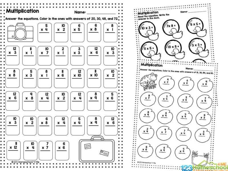 worksheets for fun