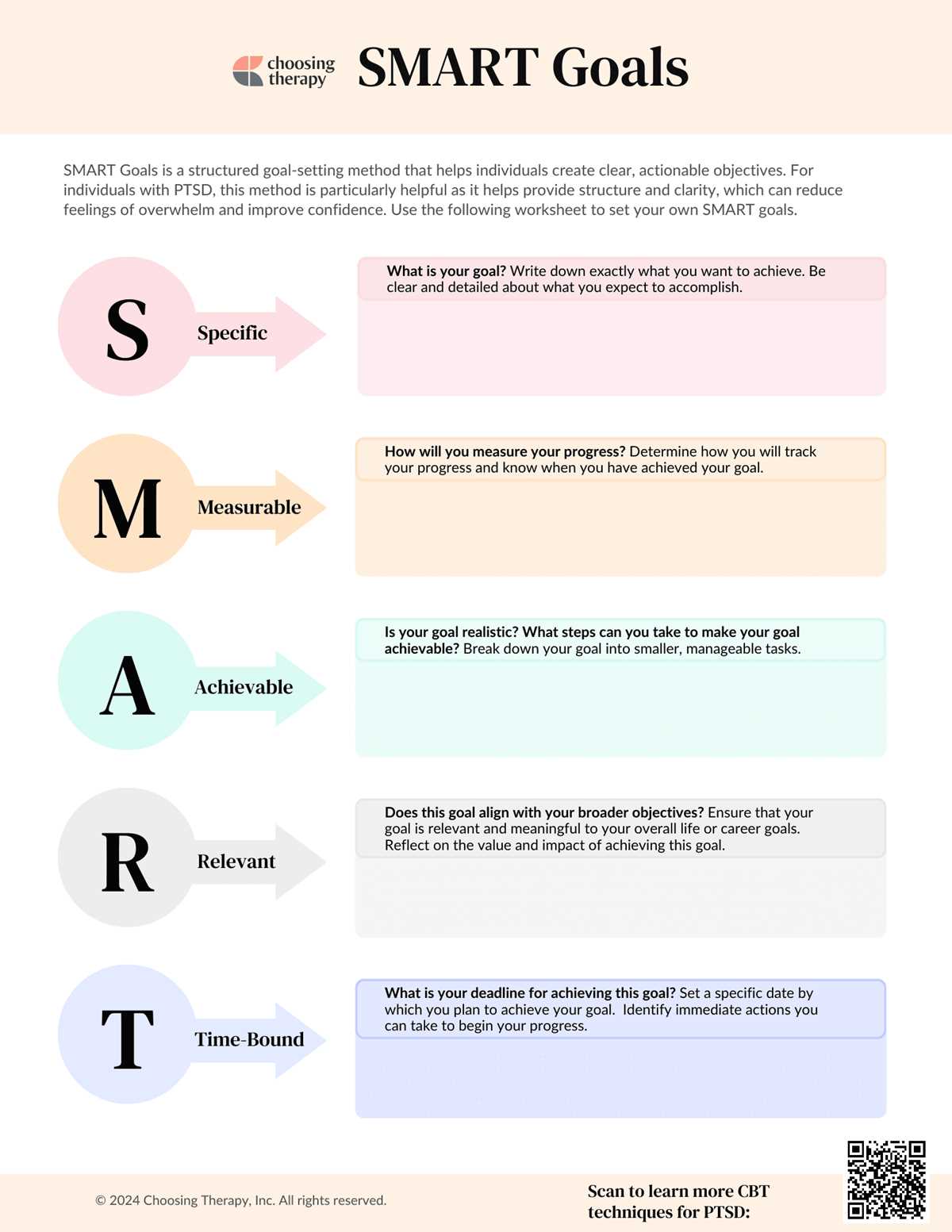 trauma focused cbt worksheets for adults