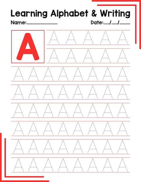 alphabet worksheets for nursery