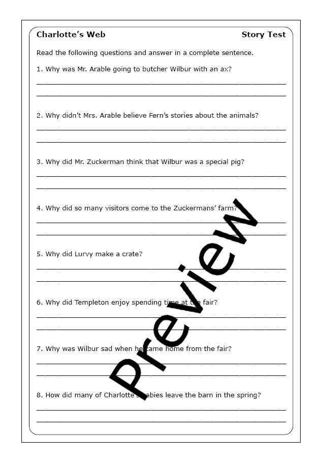 charlottes web cause and effect worksheet charlottes web cause and effect worksheet