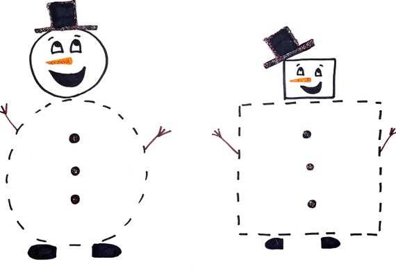 snowman worksheets preschool