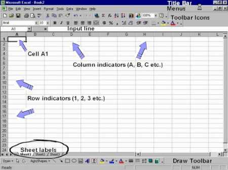 how many columns does an excel worksheet have