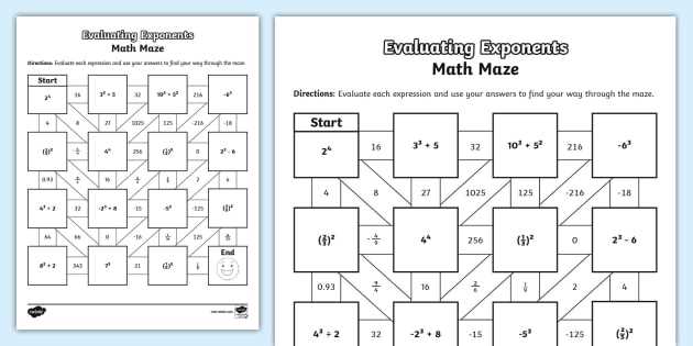 evaluating exponential functions worksheet