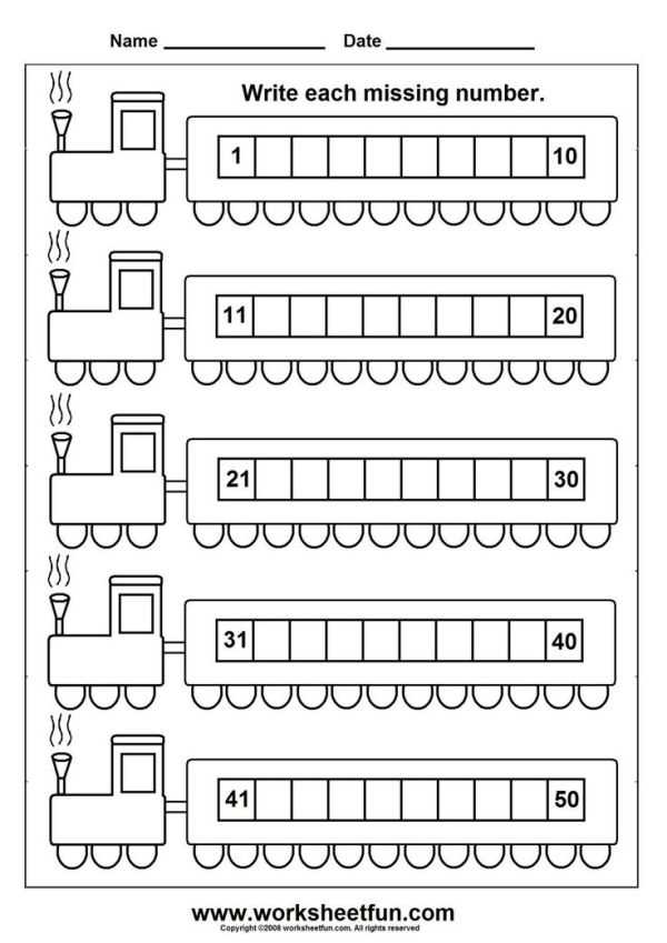 1 40 worksheets