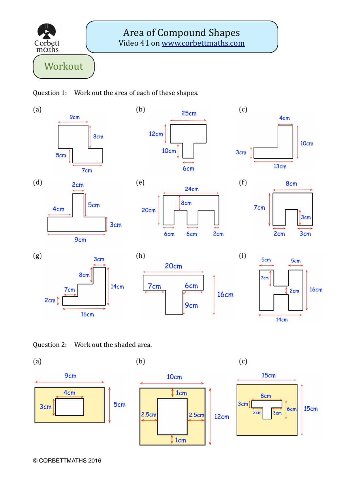 corbettmaths algebra worksheets