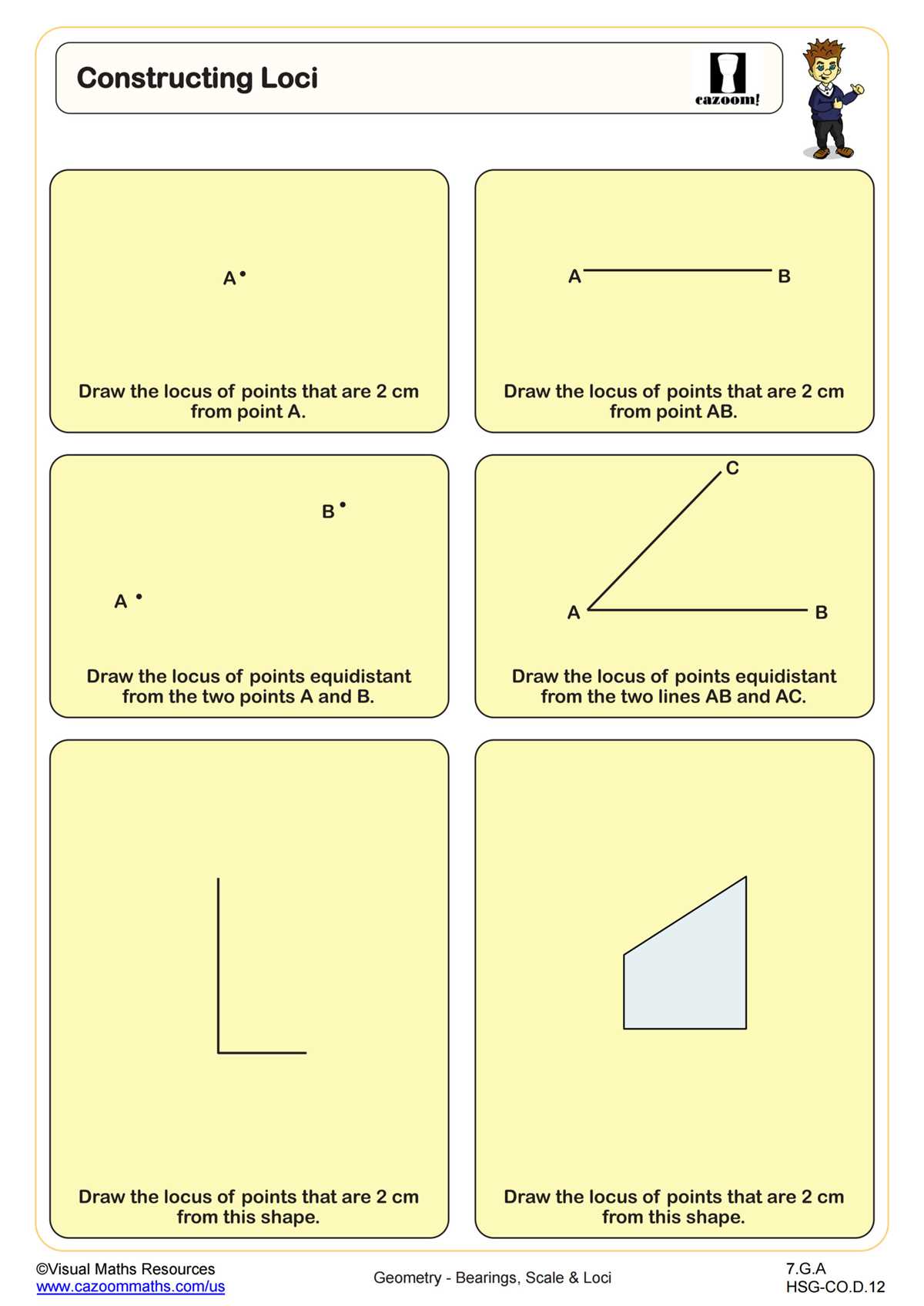 constructing parallel lines worksheet