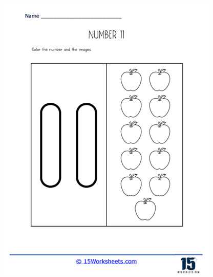 worksheets for number 11