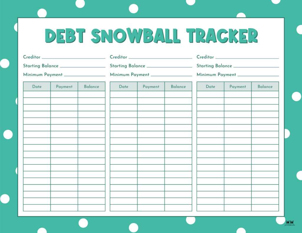 debt snowball printable worksheet debt snowball printable worksheet