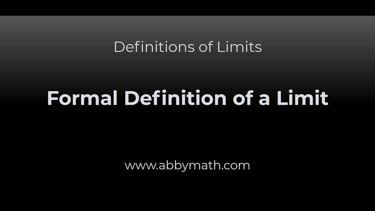 introduction to limits worksheet