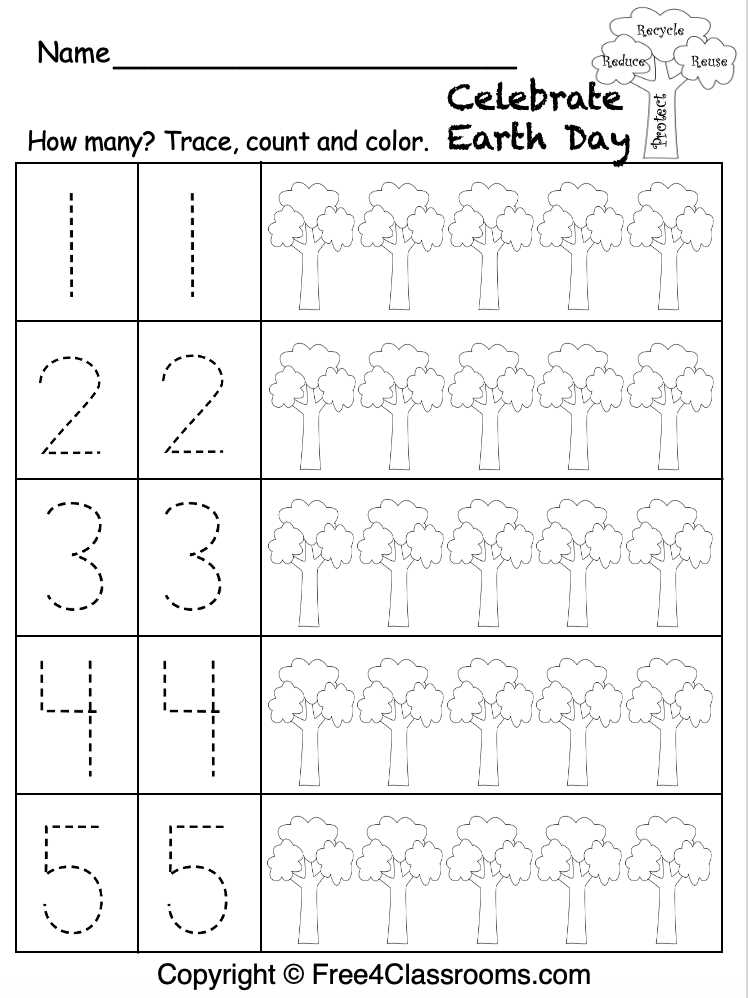 earth day worksheets for students