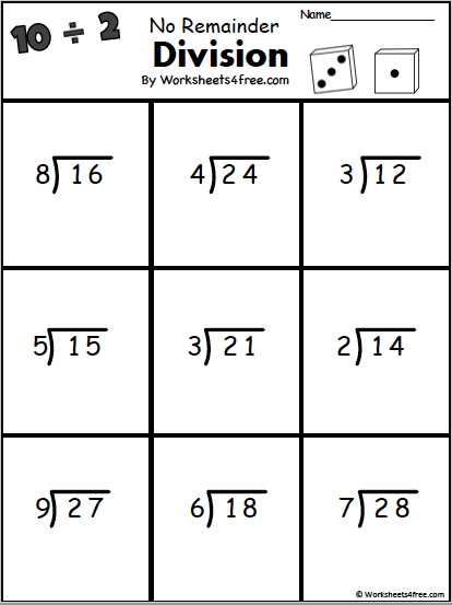 2 digit divisor worksheet