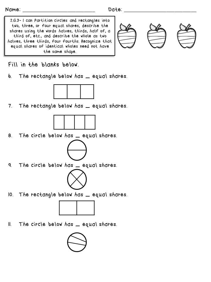 partitioning shapes worksheet