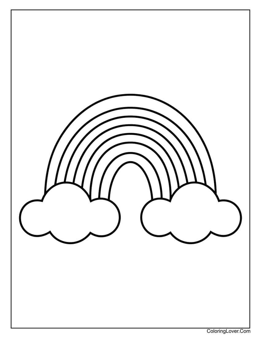 simple coloring worksheets