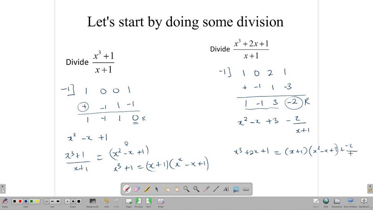 dividing polynomials worksheet doc