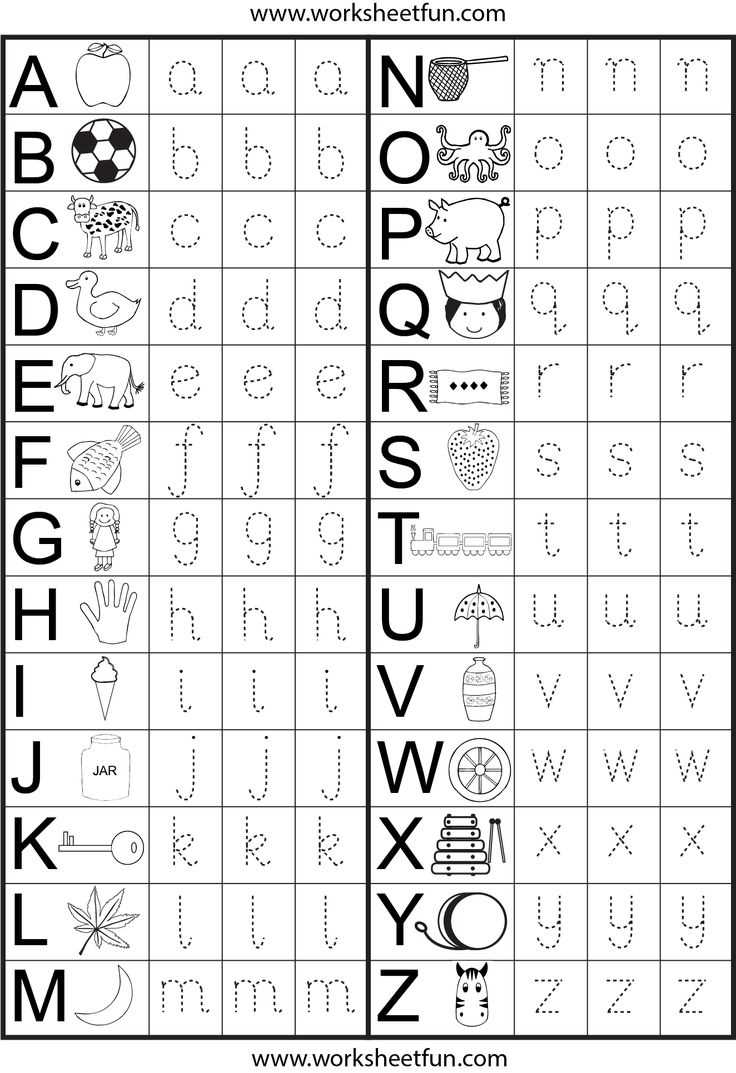 free printable abc worksheets for preschoolers