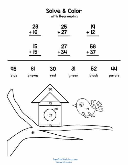 maths 2 digit addition worksheets maths 2 digit addition worksheets