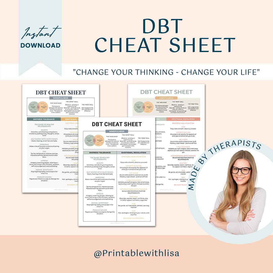 dbt acceptance and change worksheet
