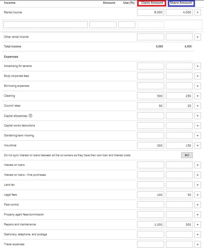 rental property capital gains tax worksheet