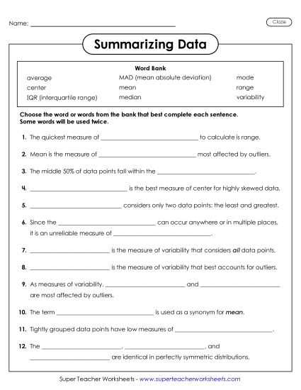 qualitative vs quantitative data worksheet