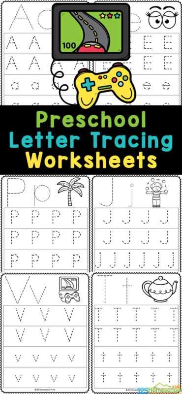 dotted worksheets for preschoolers