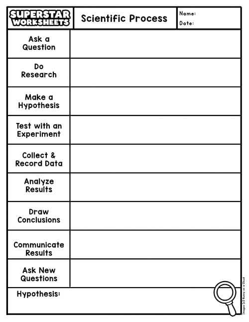 exploring the scientific method worksheet exploring the scientific method worksheet