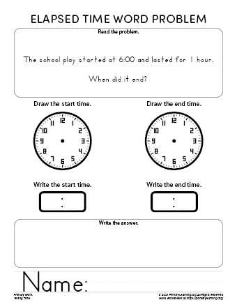 time worksheets grade 3