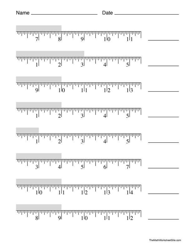 measuring with a ruler worksheets measuring with a ruler worksheets