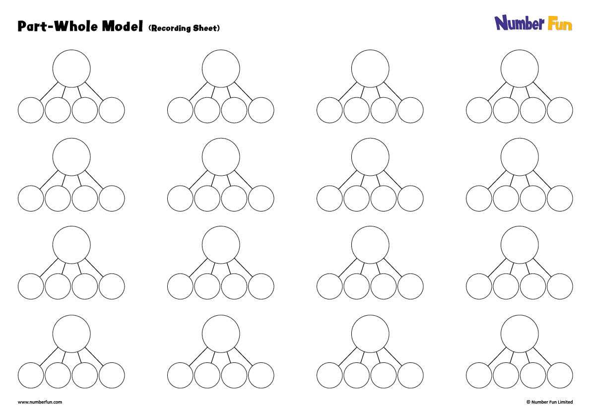 blank part part whole worksheets blank part part whole worksheets