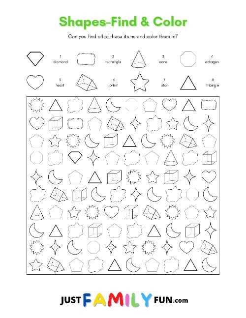 recognize colors worksheets