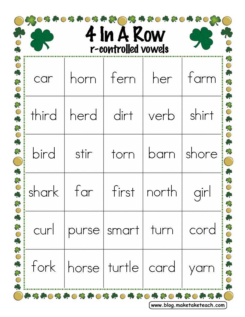 1st grade st patricks day worksheets