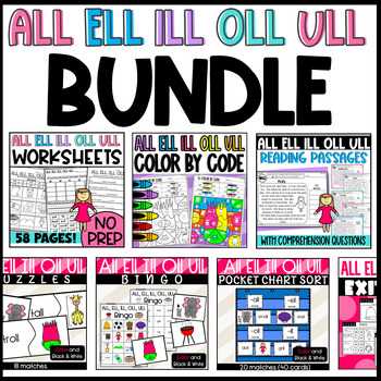 all oll ull worksheet
