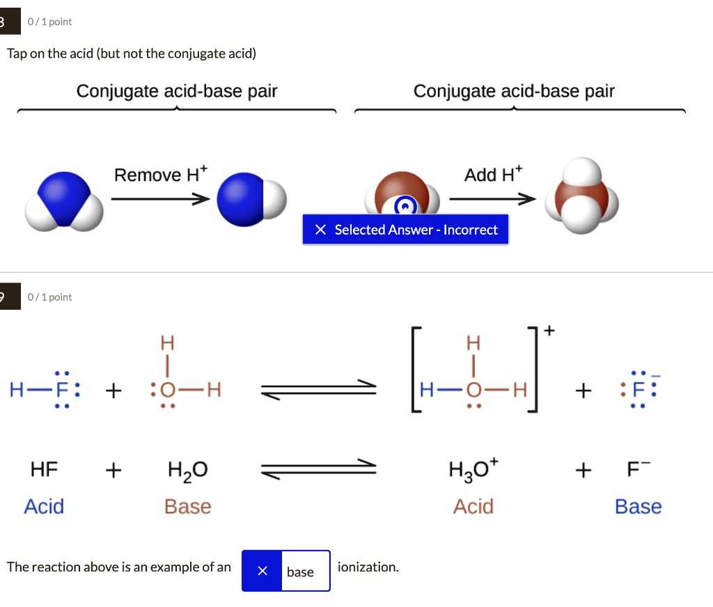 conjugate acid base pairs worksheet key