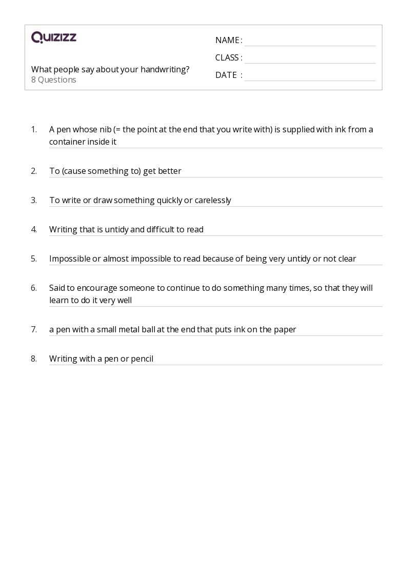 age 6 writing worksheets