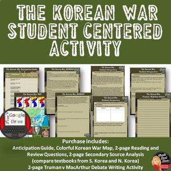 korean war worksheet